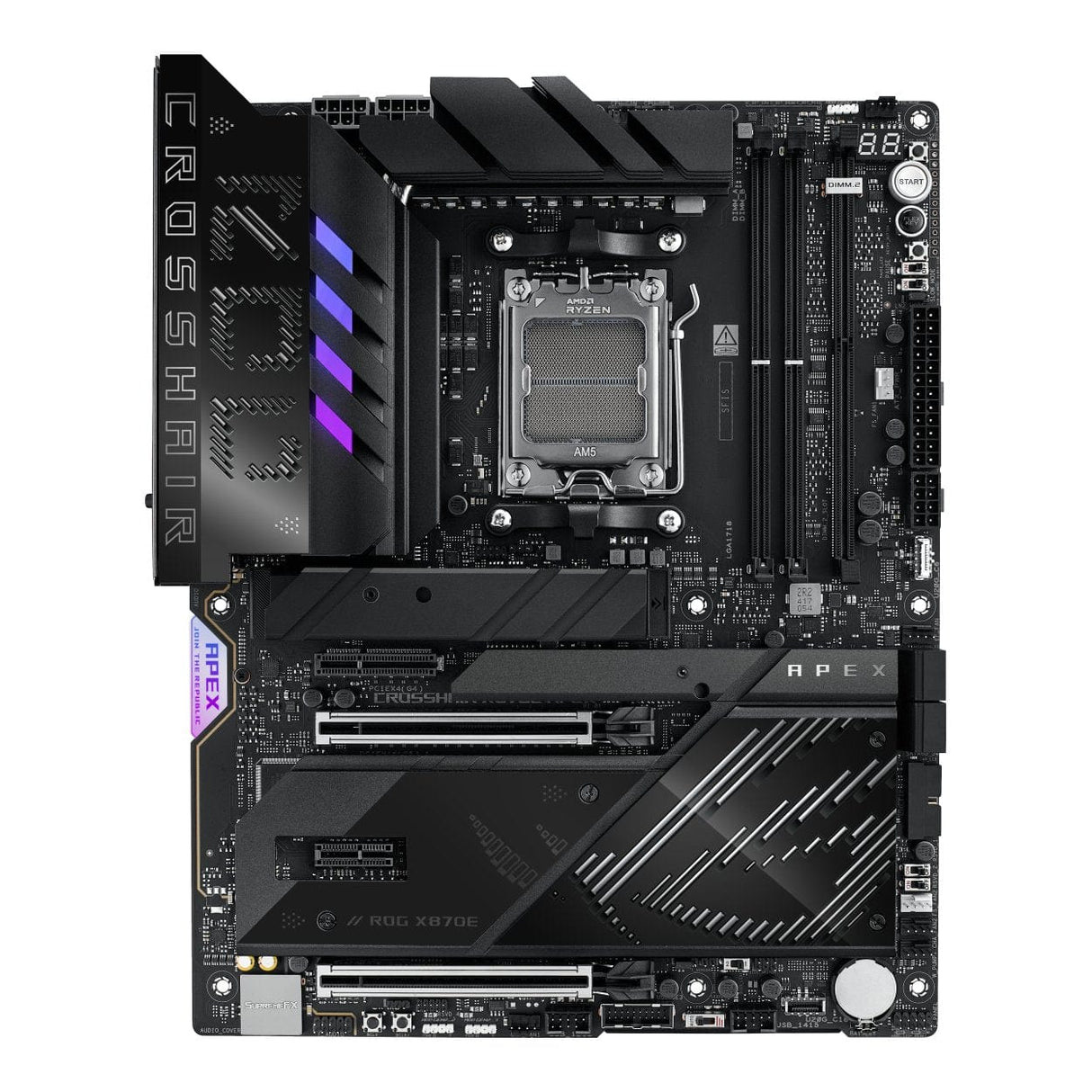 ASUS ROG Crosshair X870E Apex AMD Socket AM5 ATX Motherboard 90MB1KR0-M0EAY0