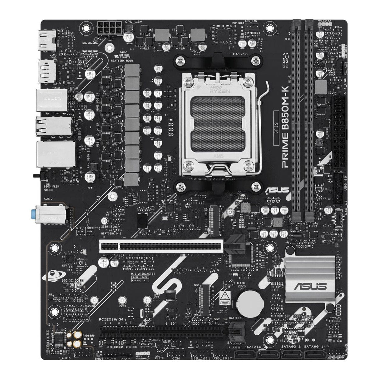 ASUS Prime B850M-K AMD Socket AM5 micro ATX Motherboard 90MB1LV0-M0EAY0