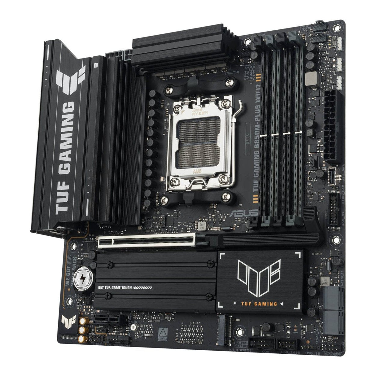 ASUS TUF Gaming B850M-Plus Wi-Fi 7 AMD Socket AM5 micro ATX Motherboard 90MB1MU0-M0EAY0