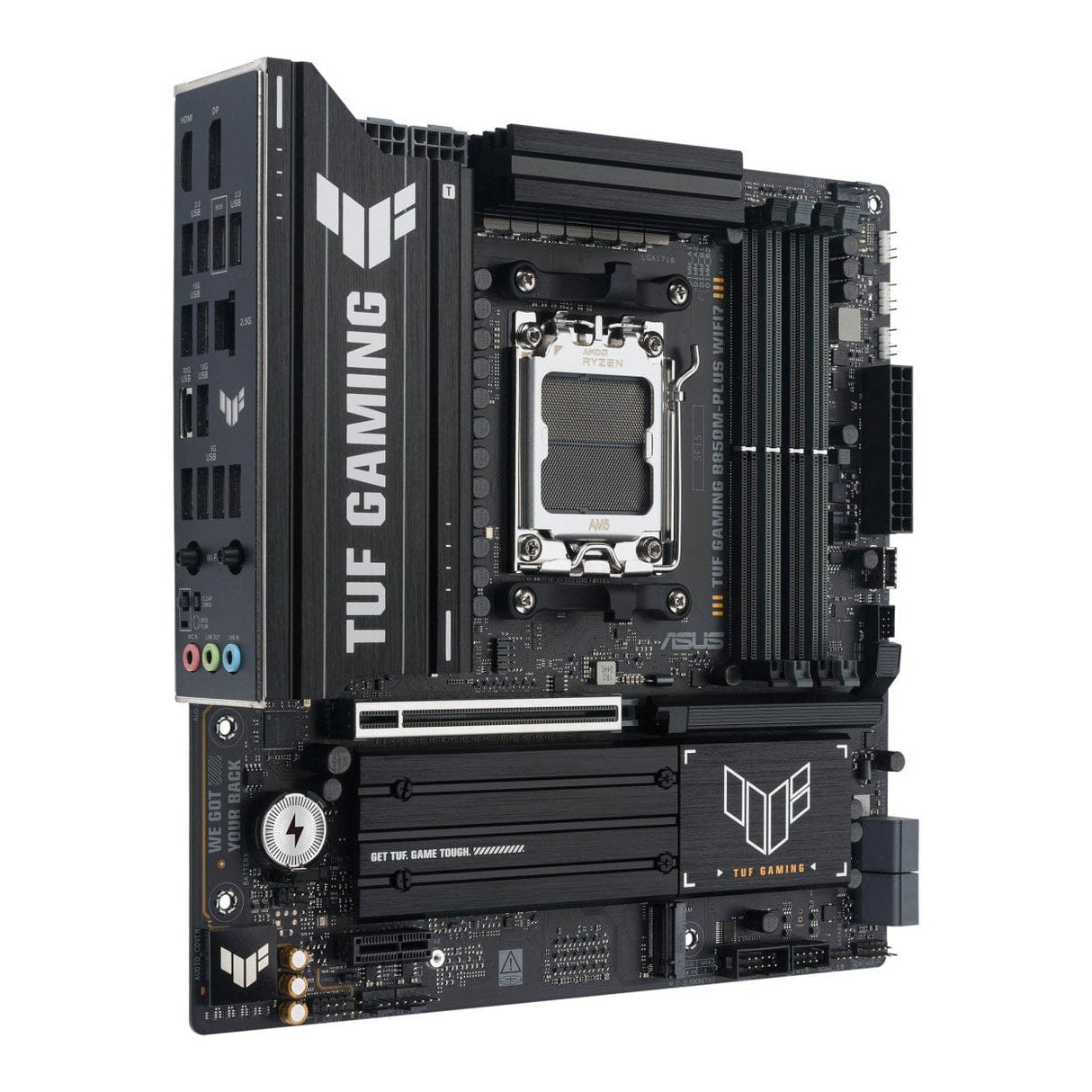 ASUS TUF Gaming B850M-Plus Wi-Fi 7 AMD Socket AM5 micro ATX Motherboard 90MB1MU0-M0EAY0