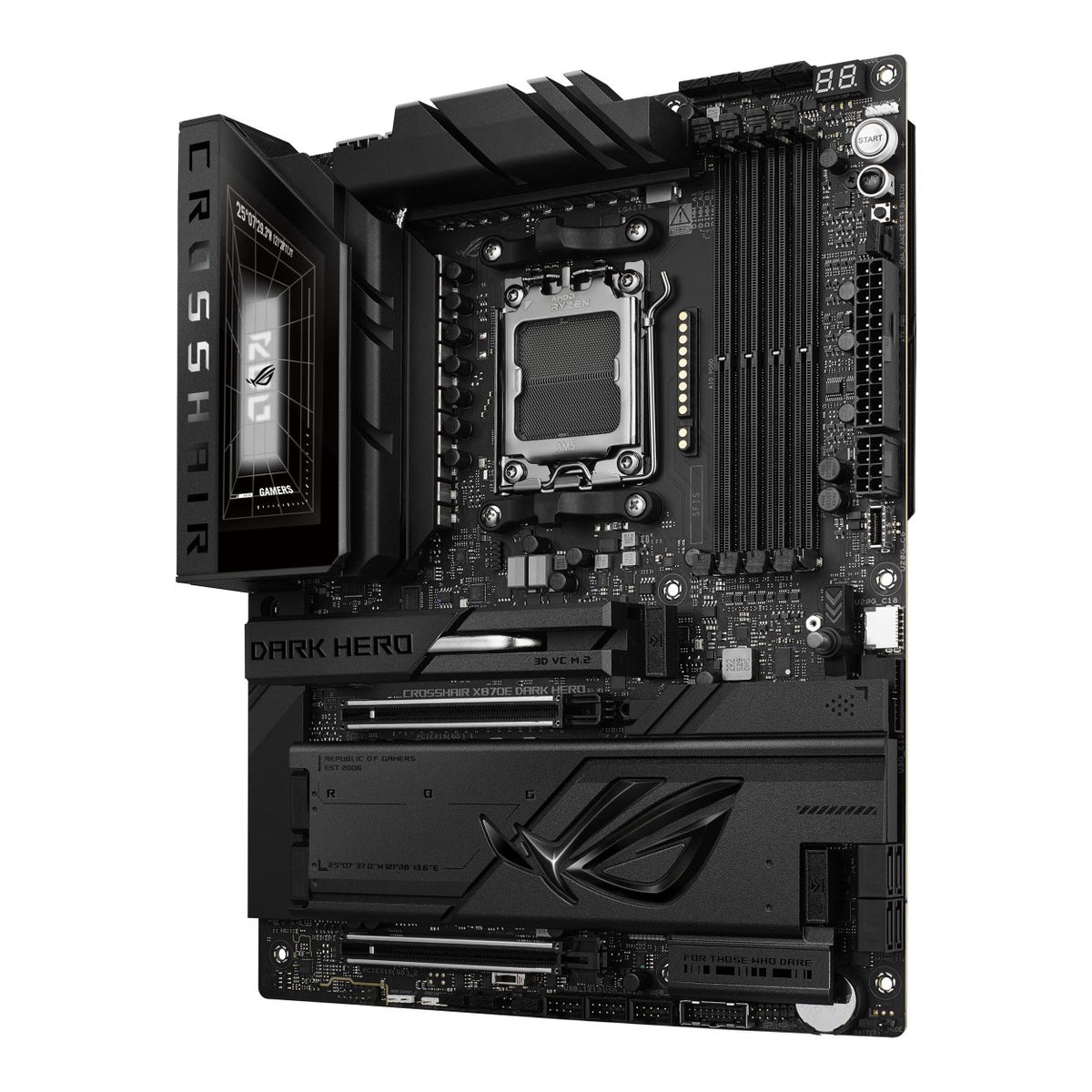 ASUS ROG CROSSHAIR X870E DARK HERO AMD Socket AM5 ATX Motherboard 90MB1NT0-M0EAY0
