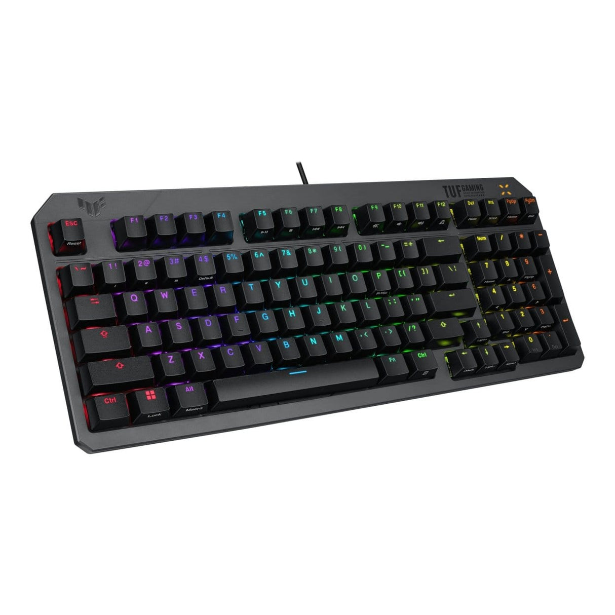 ASUS TUF Gaming K3 Gen II Compact RGB Wired Mechanical Gaming Keyboard Black 90MP0390-BKUA01