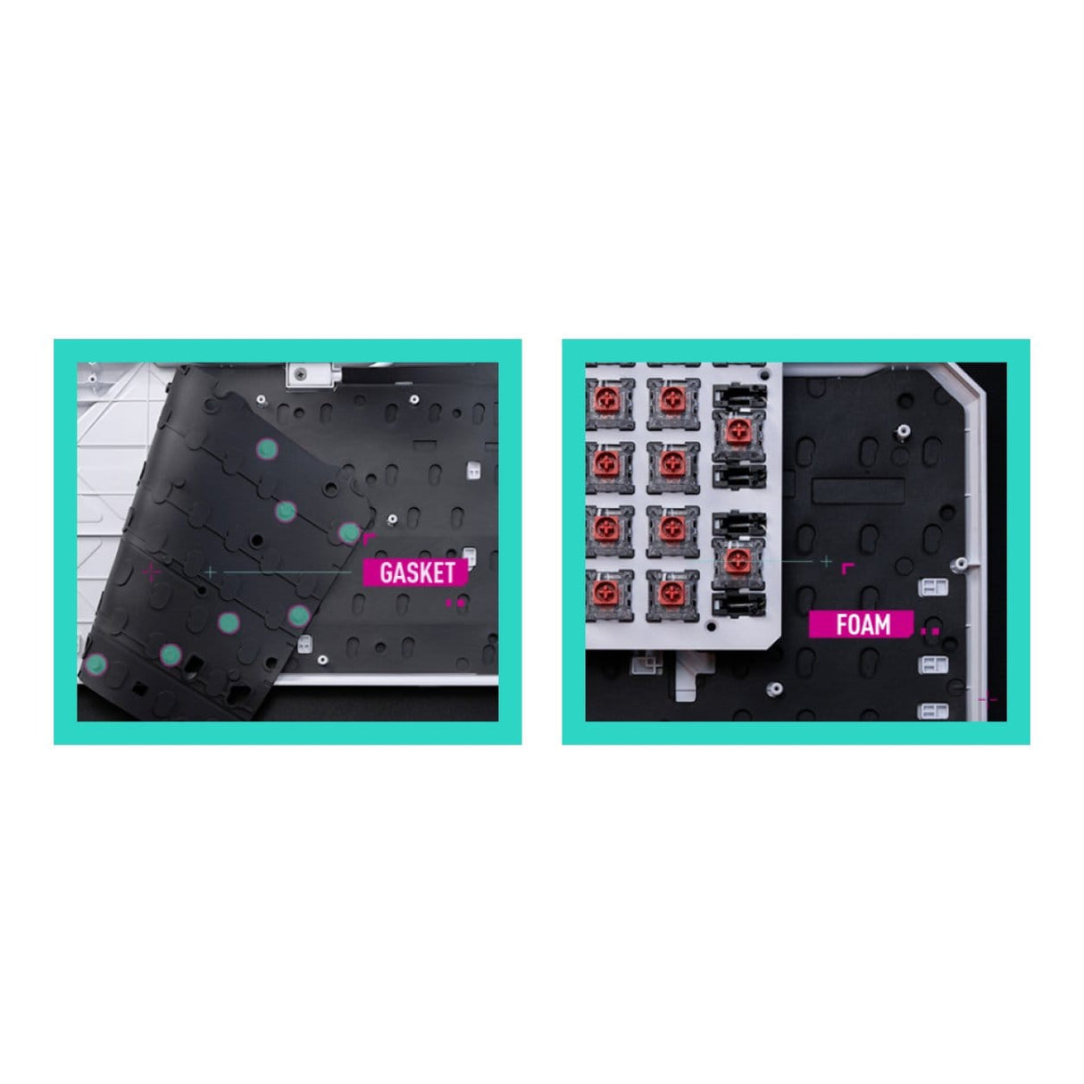 ASUS TUF Gaming K3 Gen II Hatsune Miku Edition Gaming Keyboard 90MP0460-BKUA30
