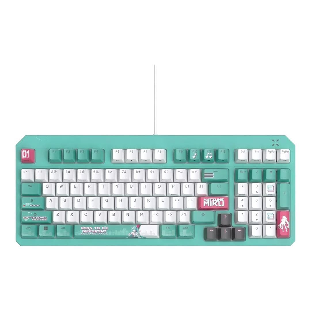 ASUS TUF Gaming K3 Gen II Hatsune Miku Edition Gaming Keyboard 90MP0460-BKUA30