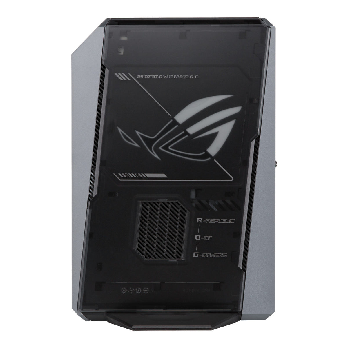 ASUS ROG GR70 Mini PC - AMD Ryzen 9 9955HX 1TB SSD 32GB RAM RTX 5070 Win 11 Home Grey