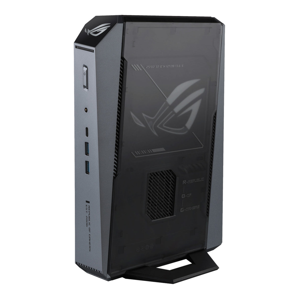ASUS ROG GR70 Mini PC - AMD Ryzen 9 9955HX 1TB SSD 32GB RAM RTX 5070 Win 11 Home Grey