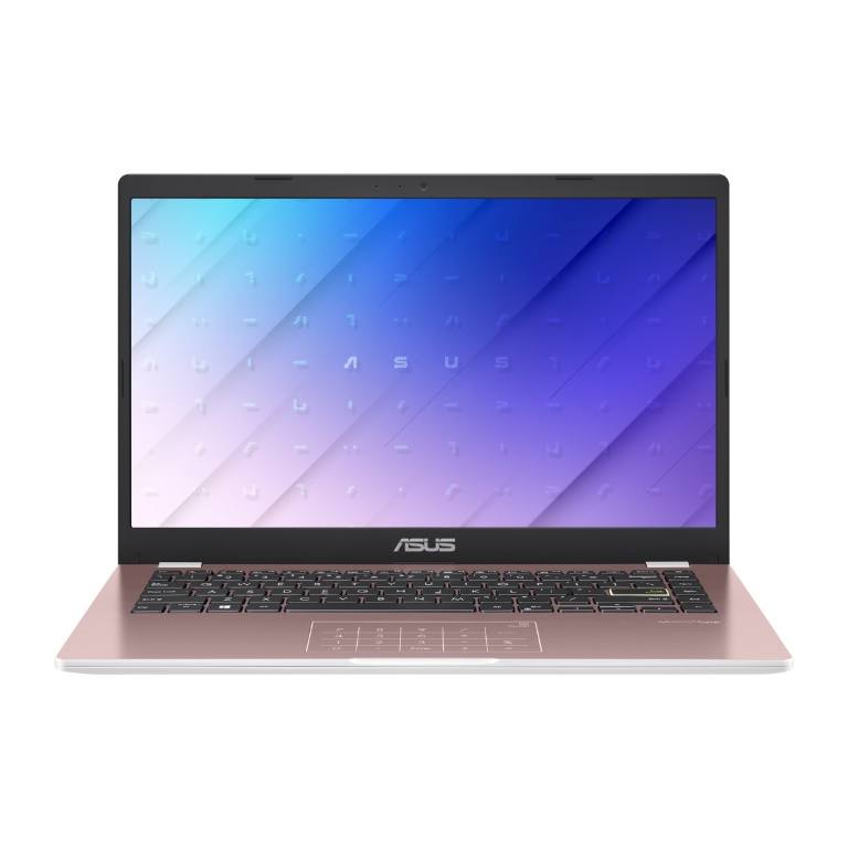 ASUS Vivobook Go 14 E410MA 14-inch HD Laptop - Intel Celeron N4020 512GB SSD 4GB RAM Win 11 Home - Rose Pink