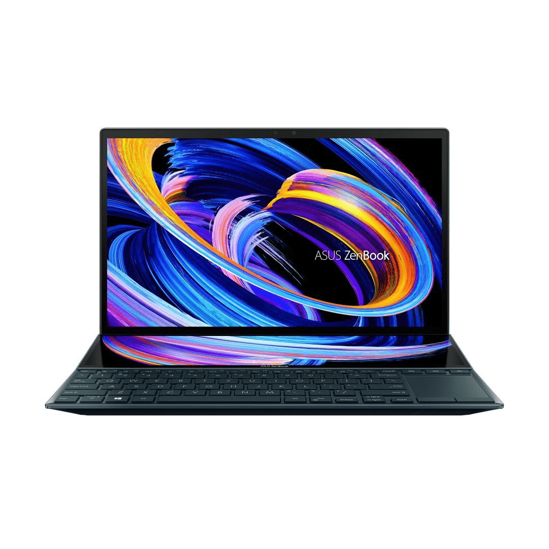 Asus Zenbook Duo 14 UX482EA 14-inch FHD Laptop - Intel Core i7-1195G7 1TB SSD 16GB RAM Win 11 Home 90NB0S41-M007J0