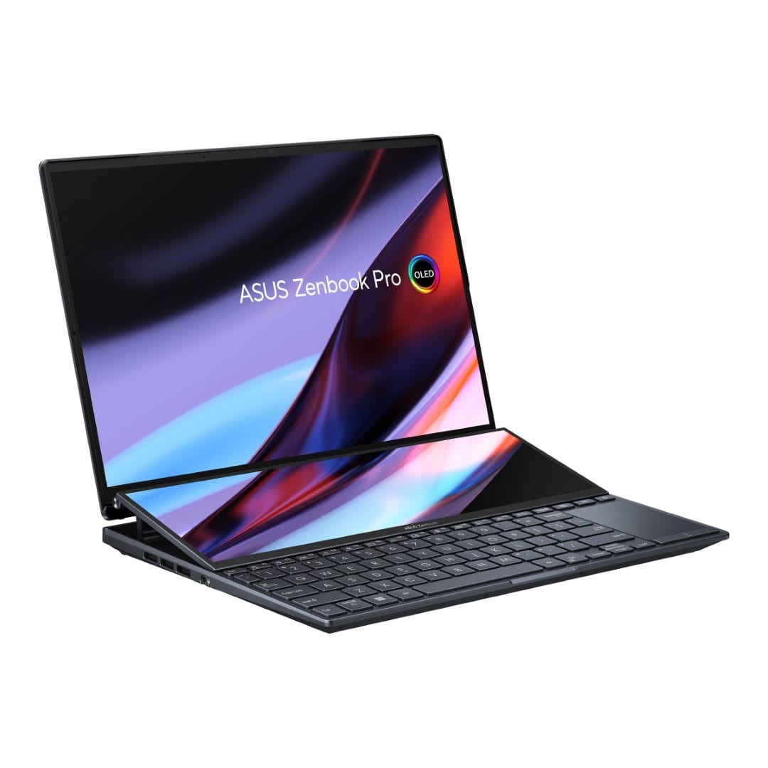 Asus ZenBook Pro 14 Duo OLED 14.5-inch WQXGA+ Laptop - Intel Core i9-13900H 1TB SSD 32GB RAM RTX 4050 Win 11 Home 90NB10X2-M002C0