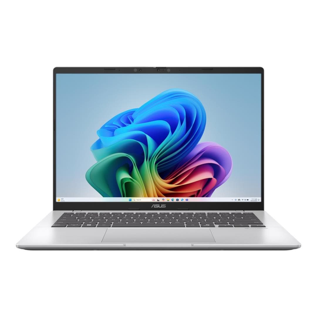 ASUS Vivobook 14 X1407QA 14-inch WUXGA AI Laptop - Snapdragon X 512GB SSD 16GB RAM Win 11 Home