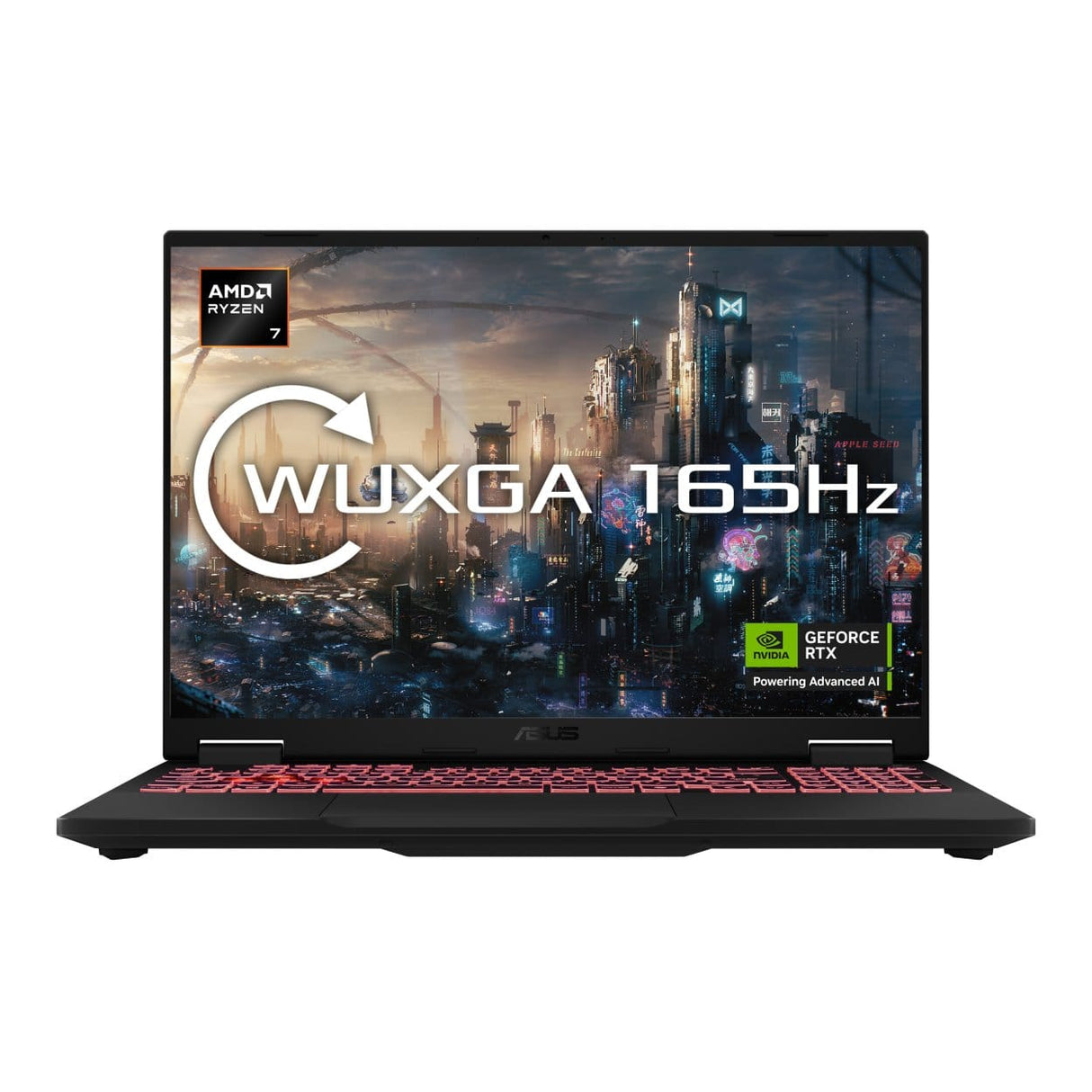 ASUS TUF Gaming A16 FA608UH 16-inch WUXGA AI Laptop - AMD Ryzen 7 260 512GB SSD 32GB RAM RTX 5050 Win 11 Pro