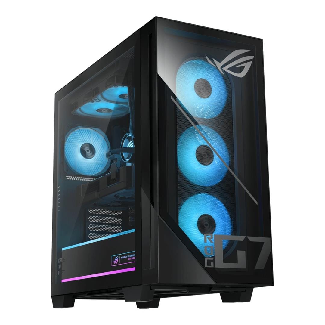 ASUS ROG Gaming GM700 Desktop PC - AMD Ryzen 7 9800X3D 2TB SSD 16GB RAM RX 9060 XT Win 11 Home