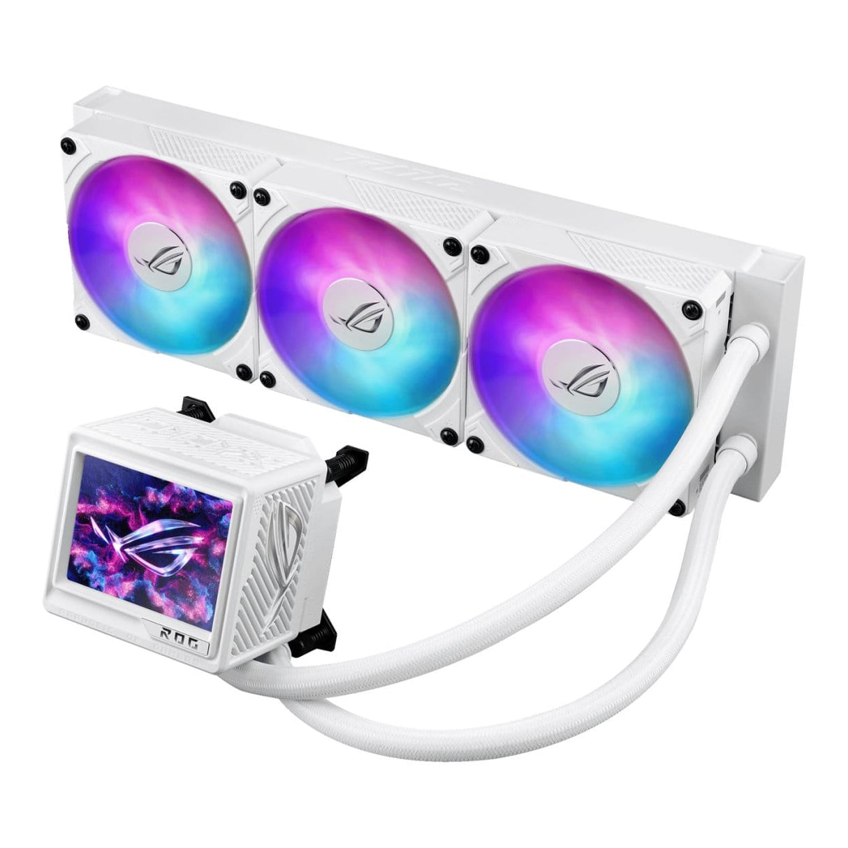 ASUS ROG Ryujin III 360 ARGB Extreme AIO CPU Liquid Cooler White 90RC0132-M0EAY0