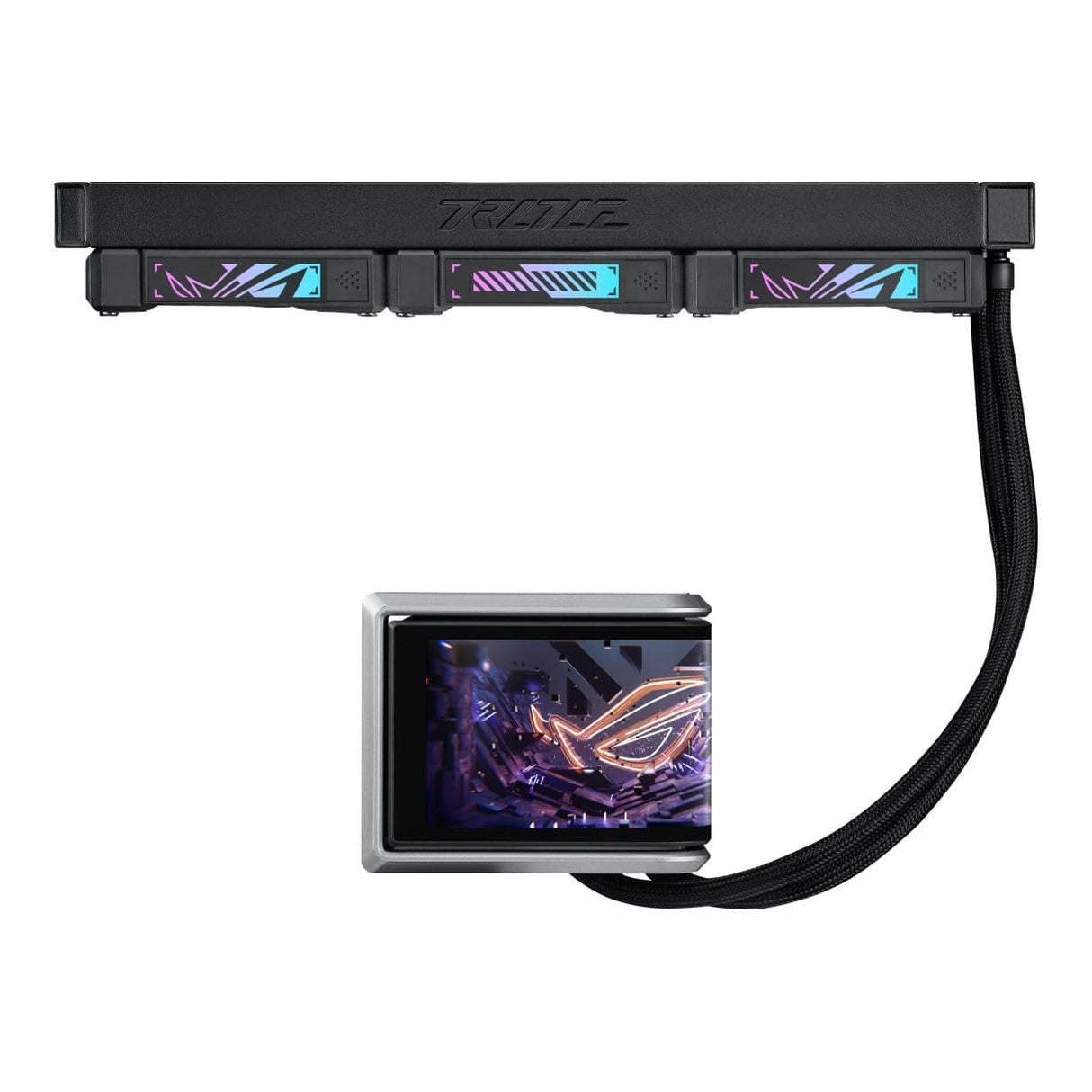 ASUS ROG RYUO IV 360 120mm ARGB AiO Liquid CPU Cooler 90RC01N1-B0EAY0