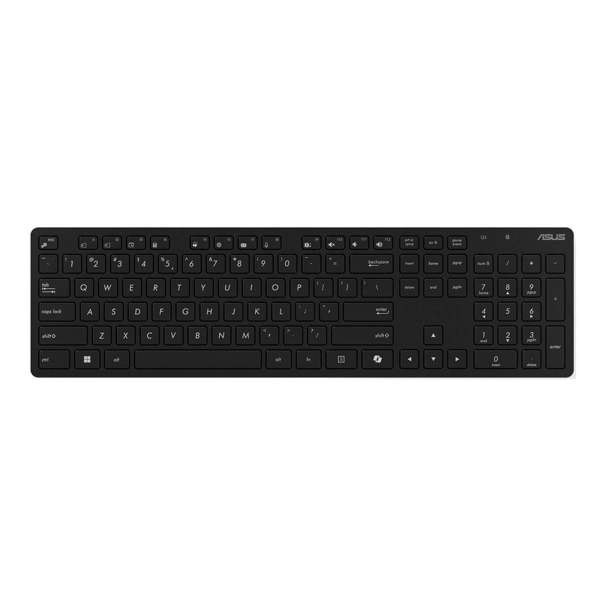 ASUS W5000 Wireless Keyboard and Mouse Combo - Black 90XB0430-BKM3A0