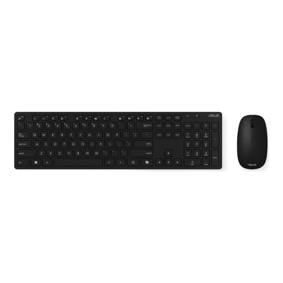 ASUS W5000 Wireless Keyboard and Mouse Combo - Black 90XB0430-BKM3A0