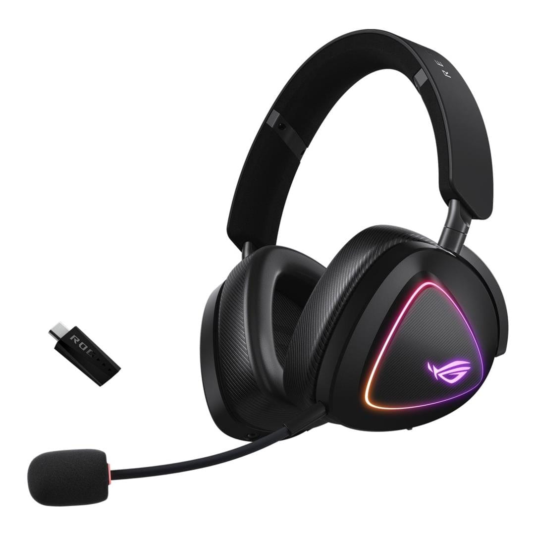 ASUS ROG Delta II Multi-platform Wireless Gaming Headset Black 90YH03W0-BHAA00