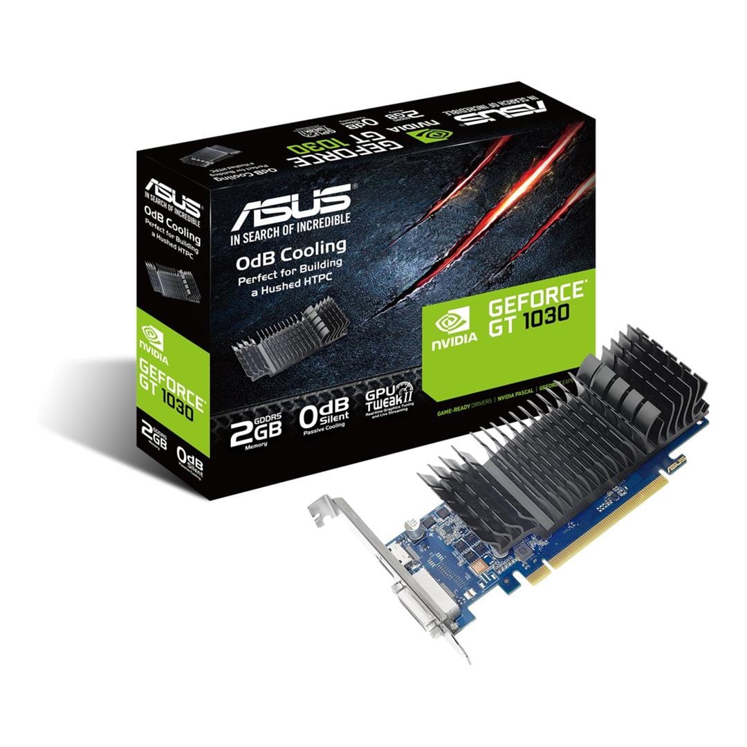 ASUS GT1030-SL-2G-BRK NVIDIA GeForce GT 1030 2 GB GDDR5 Graphics Card