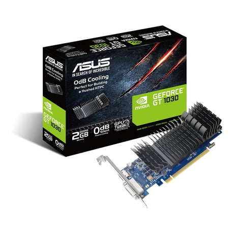 ASUS GT1030-SL-2G-BRK NVIDIA GeForce GT 1030 2 GB GDDR5 Graphics Card