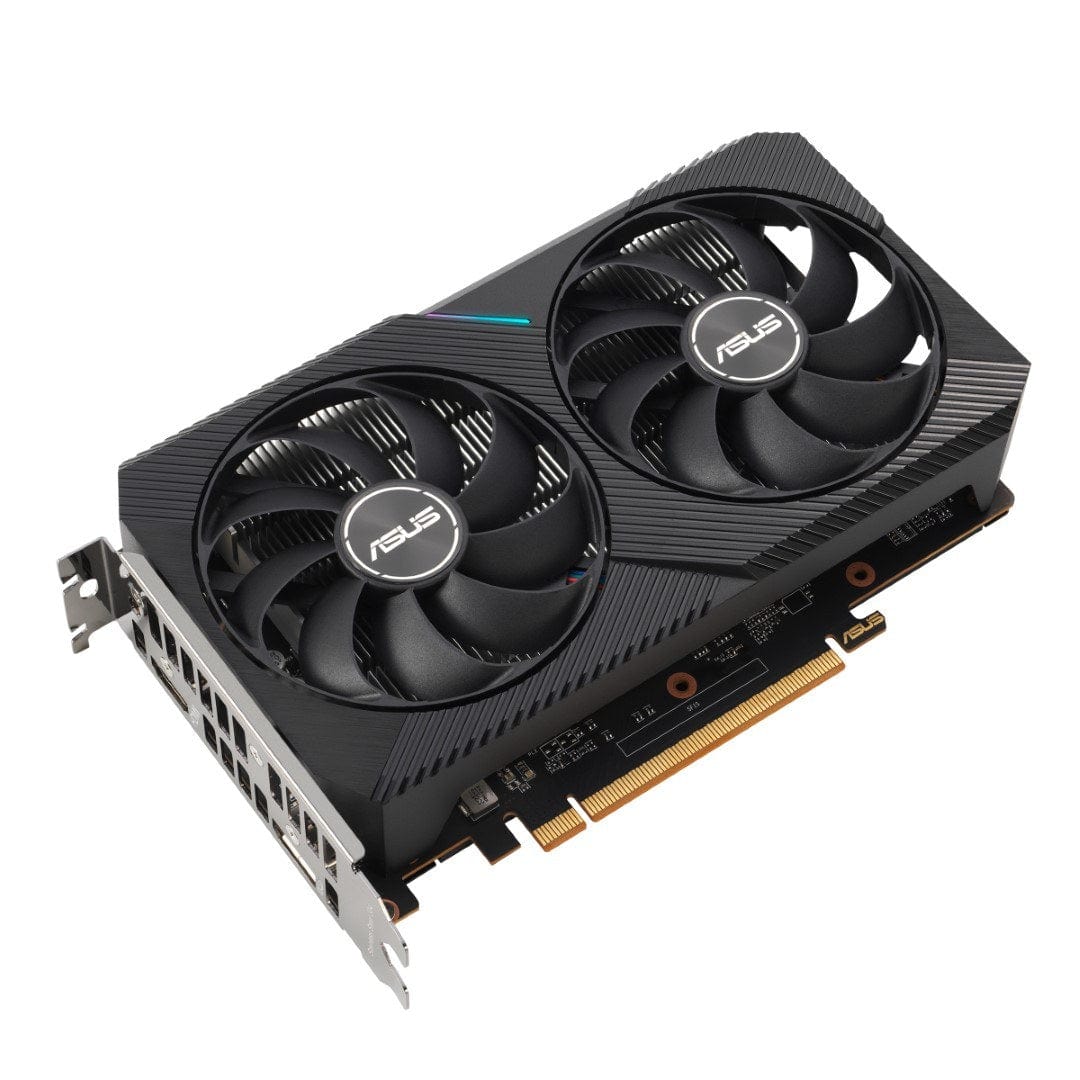 Asus Dual AMD Radeon RX 6400 4GB GDDR6 Graphics Card 90YV0H90-M0NA00