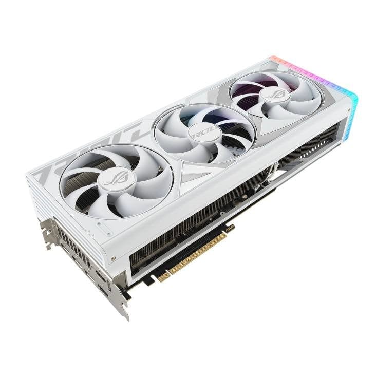 ASUS ROG Strix Nvidia GeForce RTX 4080 SUPER White OC Edition 16GB GDDR6X Graphics Card 90YV0KB2-M0NA00