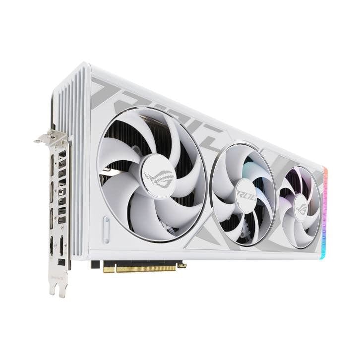 ASUS ROG Strix Nvidia GeForce RTX 4080 SUPER White OC Edition 16GB GDDR6X Graphics Card 90YV0KB2-M0NA00