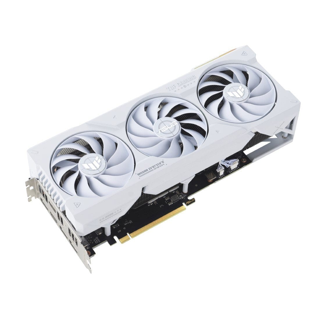 ASUS TUF Gaming Nvidia GeForce RTX 4070 Ti Super OC Edition 16GB GDDR6X Graphics Card - White 90YV0KF2-M0NA00
