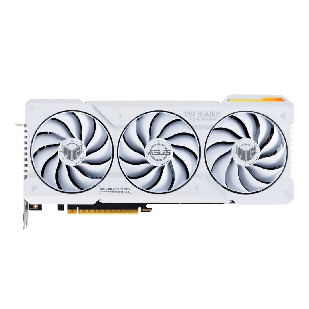 ASUS TUF Gaming Nvidia GeForce RTX 4070 Ti Super OC Edition 16GB GDDR6X Graphics Card - White 90YV0KF2-M0NA00