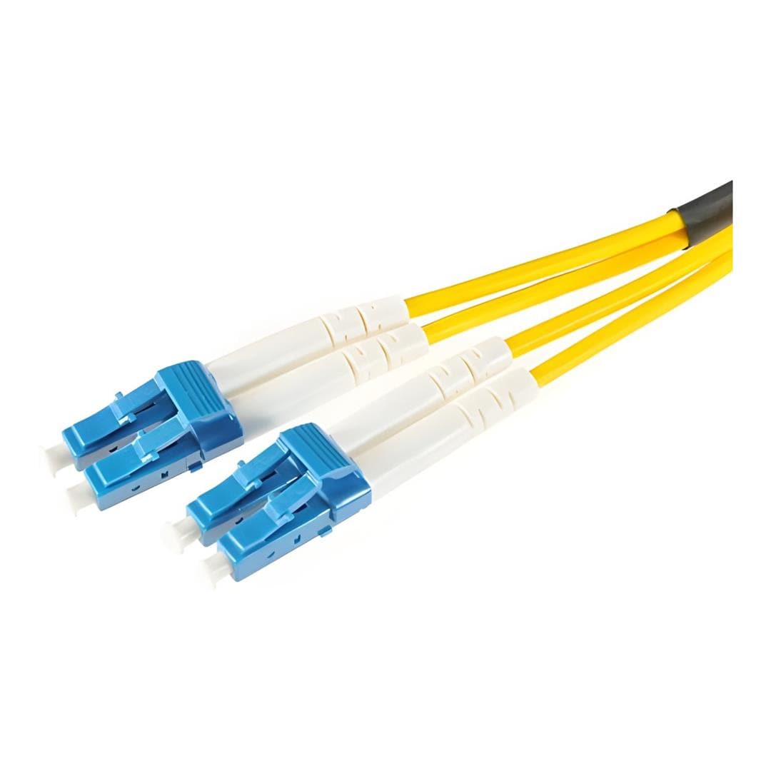 Molex 2m LC-LC Dup SM OS1 Fibre Patch Cable LS0H Yellow 91.LL.872.00200