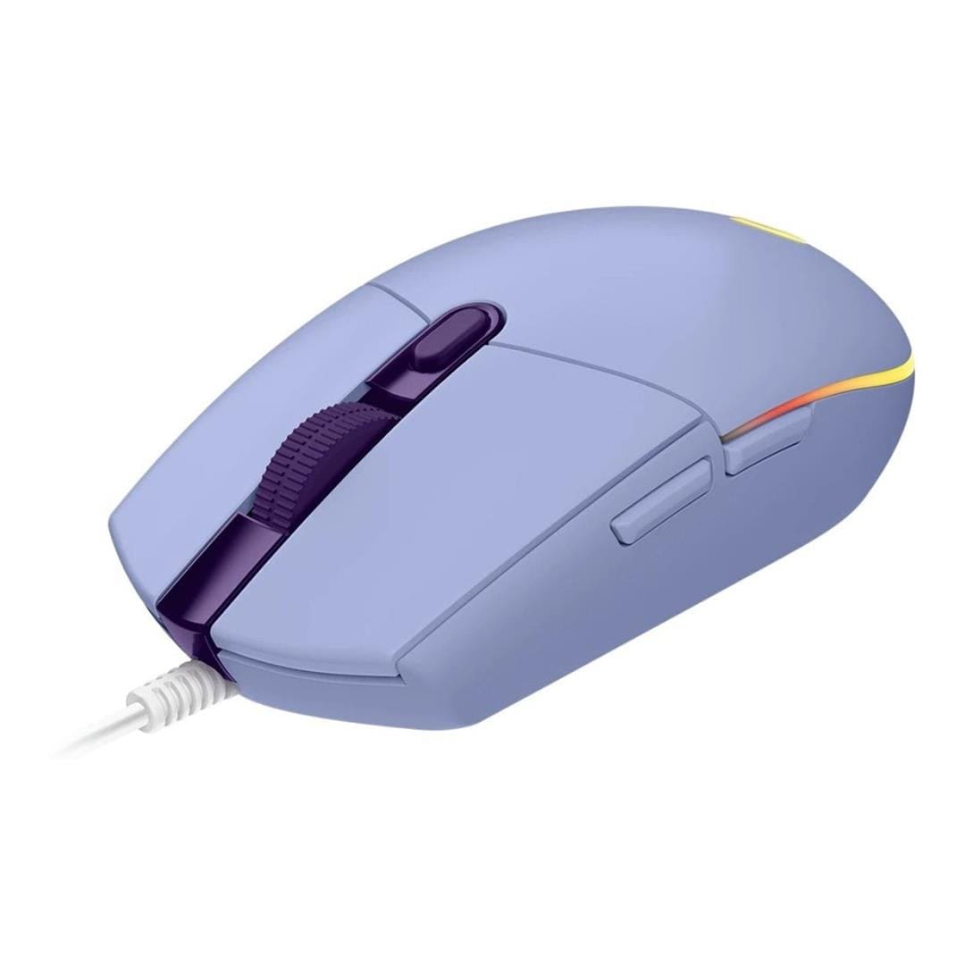 Logitech® G203 Lightsync Gaming Mouse Lilac 910-005857