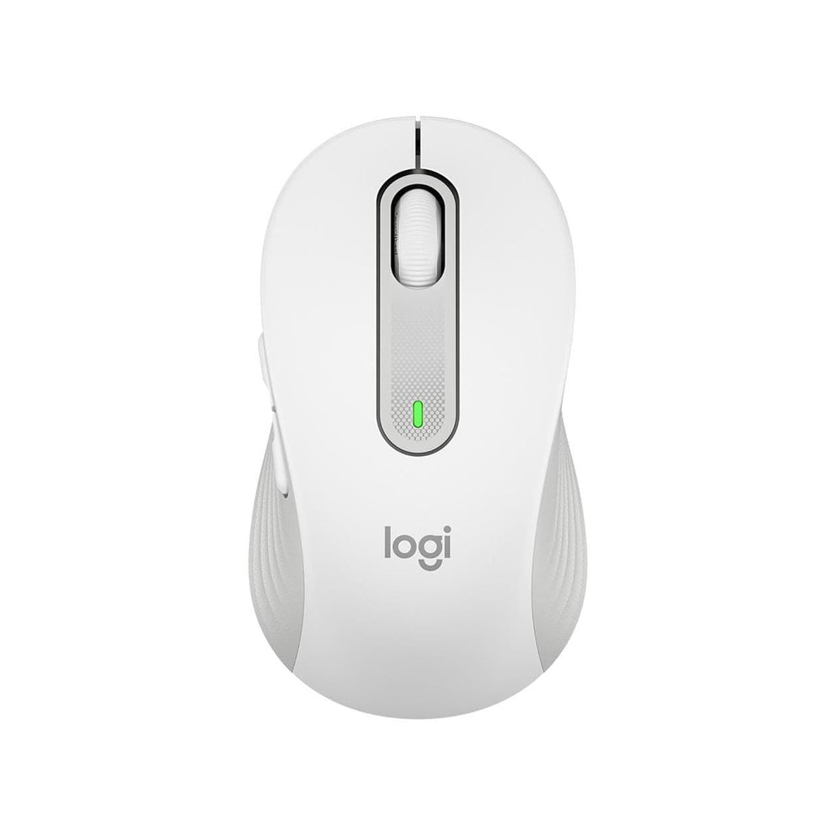 Logitech® Signature M650 Optical 2000 DPI Right-Hand RF Wireless Bluetooth Mouse White 910-006392