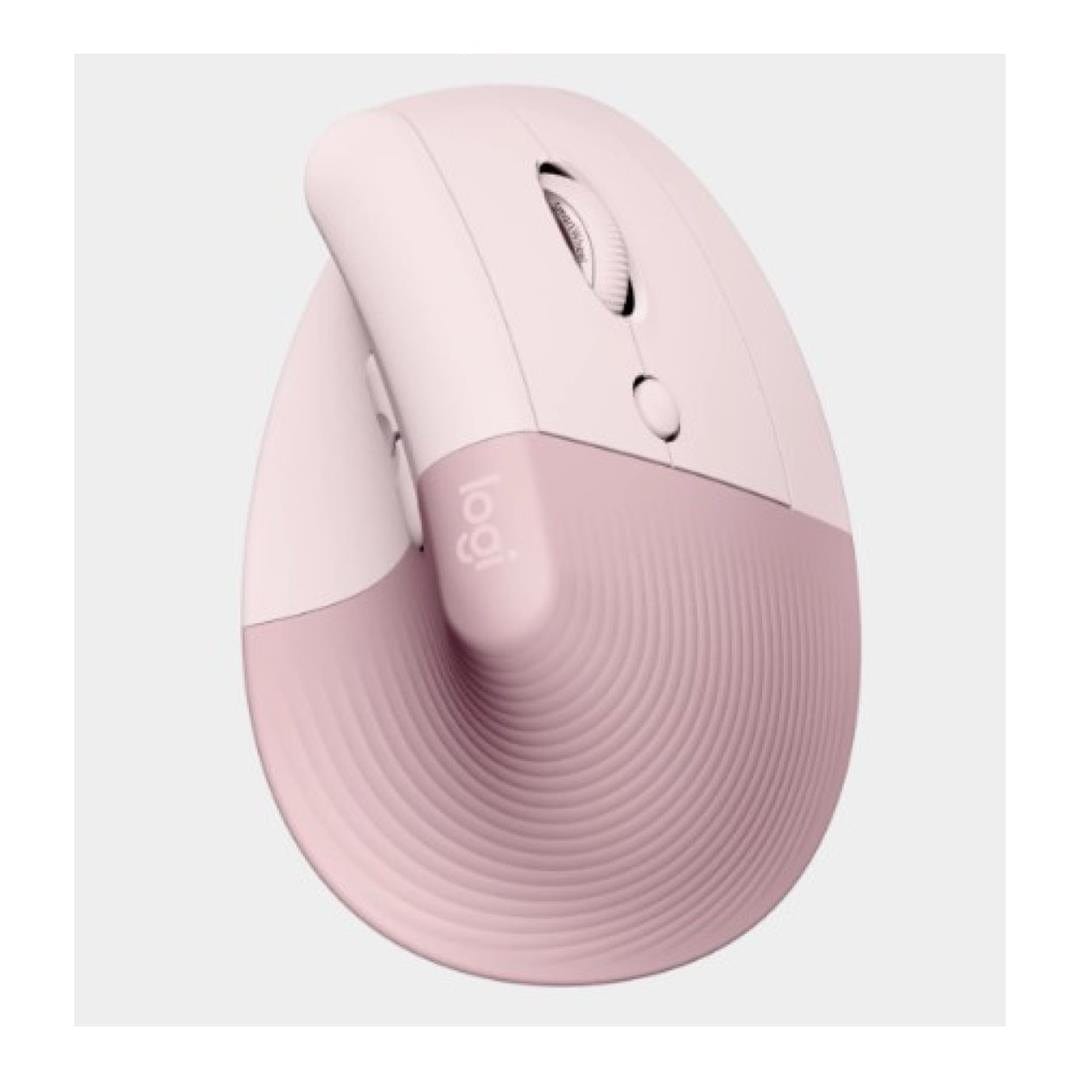 Logitech® Lift Vertical Ergonomic Mouse Pink 910-006487