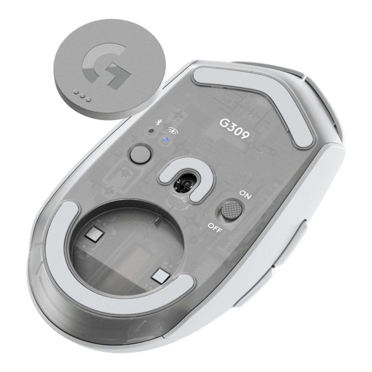 Logitech G G309 LightSpeed Wireless Gaming Mouse - White 910-007208