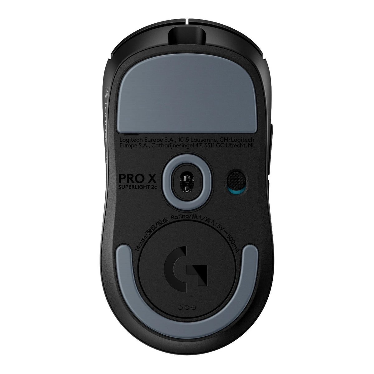 Logitech PRO X SUPERLIGHT 2c SE LIGHTSPEED Wireless Gaming Mouse Black 910-007802