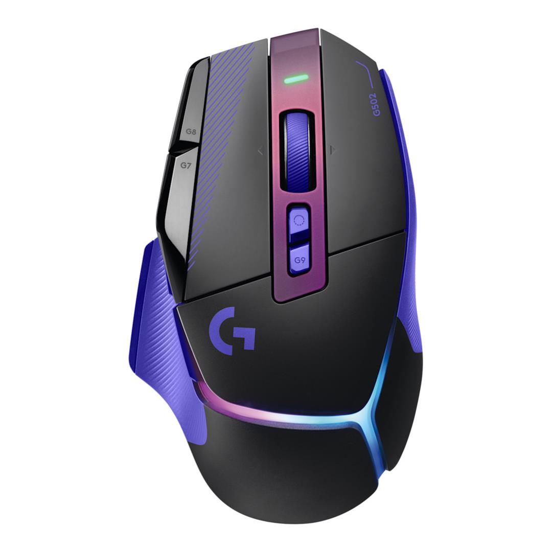 Logitech G502 X PLUS LIGHTSPEED Wireless RGB Gaming Mouse Dark Lilac 910-007811