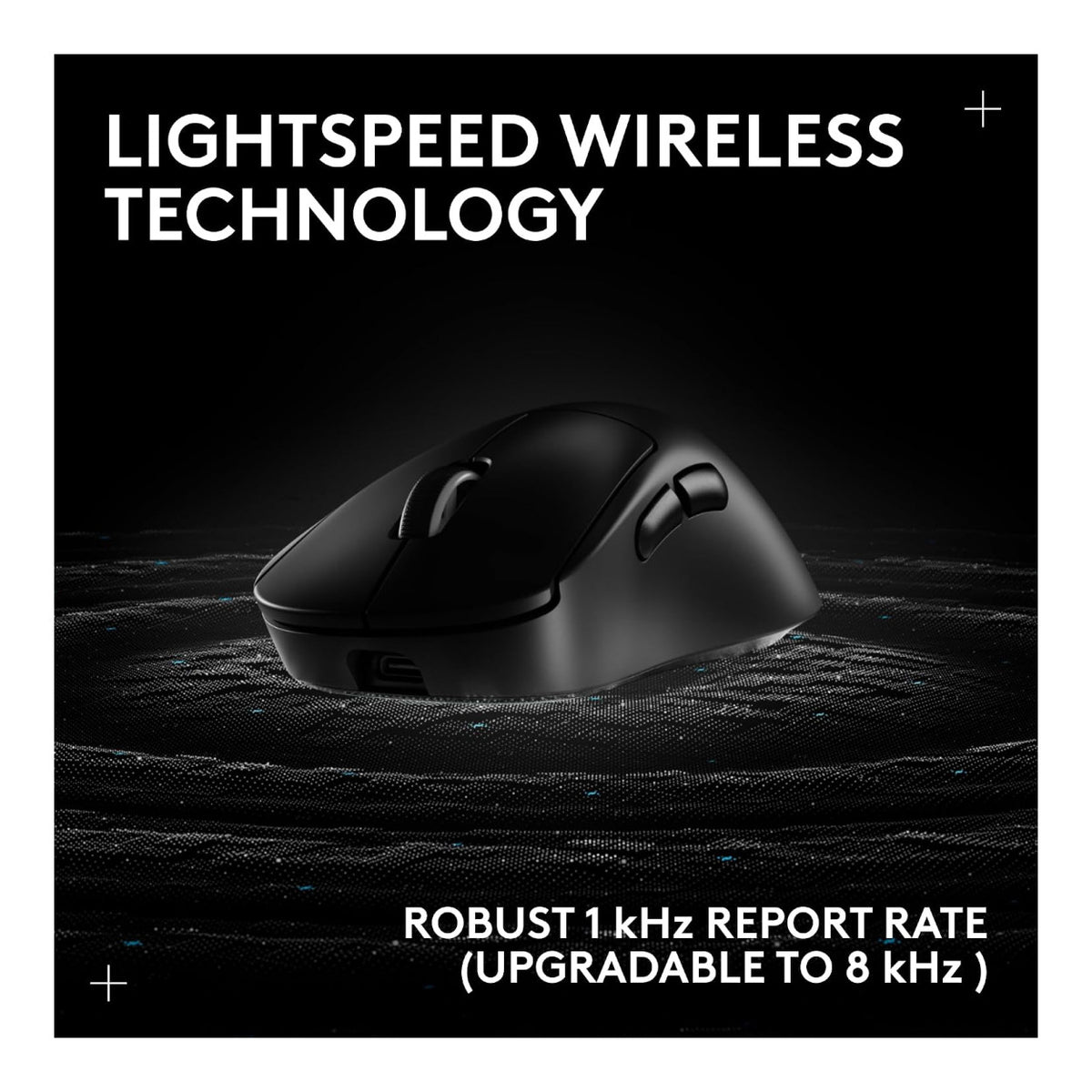 Logitech PRO X SUPERLIGHT 2 DEX SE LIGHTSPEED Wireless Gaming Mouse Black 910-007834