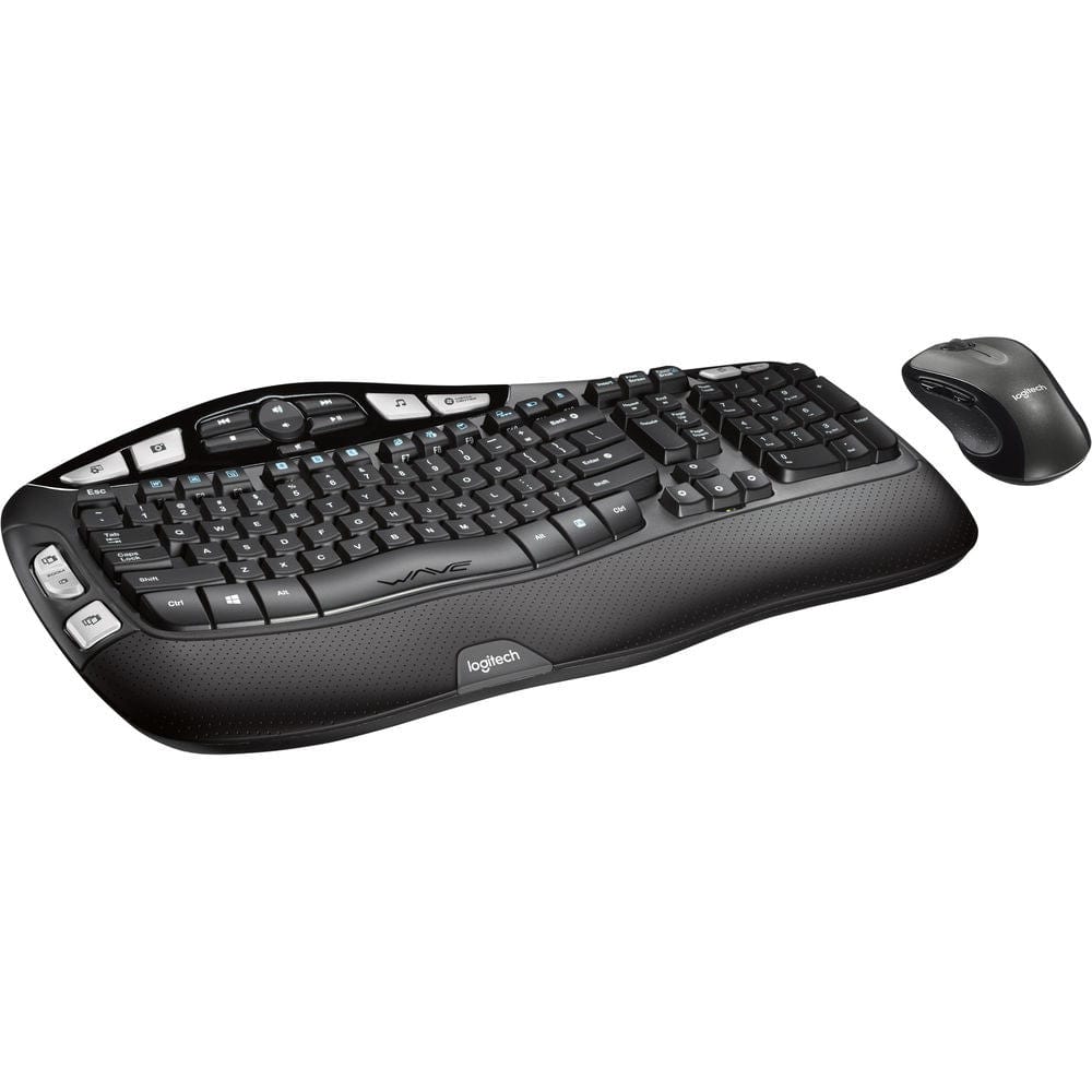 Logitech MK550 Wireless Wave Keyboard and Mouse Combo 920-002555