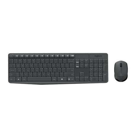 Logitech Wireless Keyboard and Mouse Combo Black 920-007949
