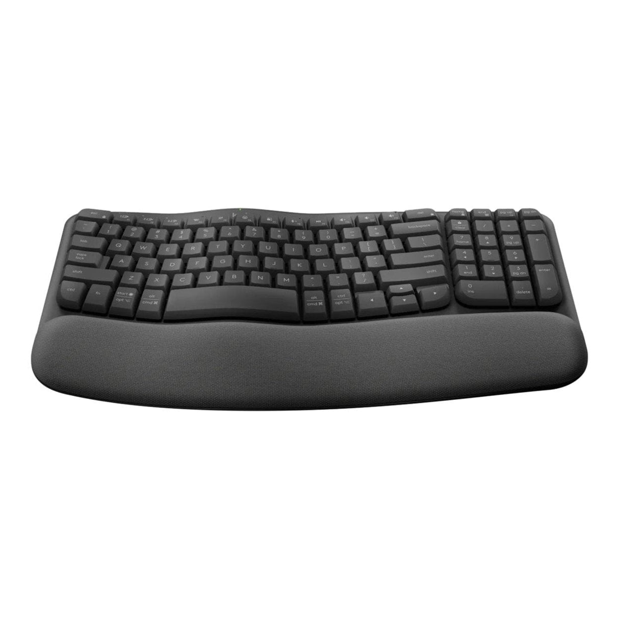 Logitech Wave Keys Wireless Ergonomic Keyboard - Graphite 920-012281