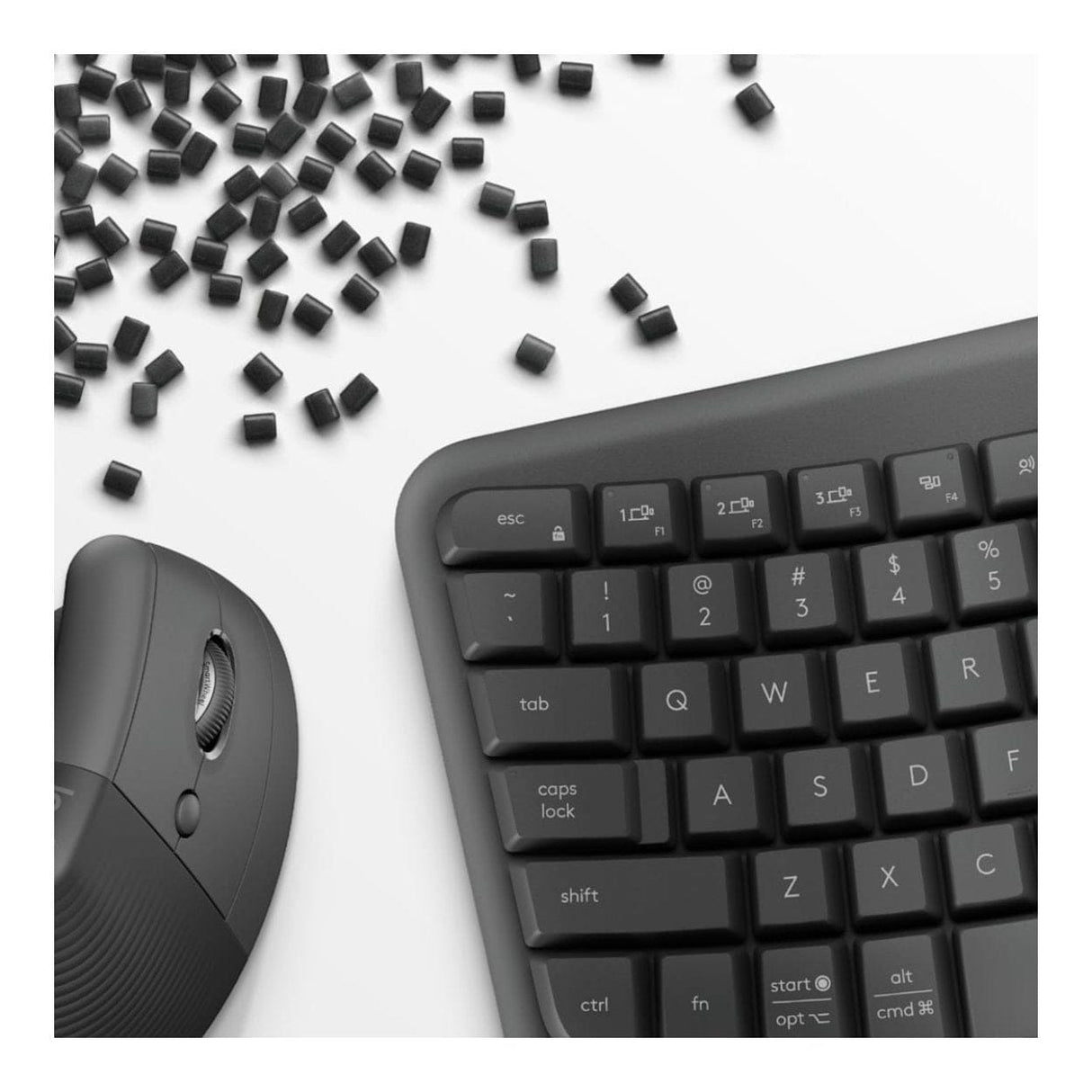 Logitech Wave Keys and Lift Wireless Keyboard and Mouse Combo 920-013635
