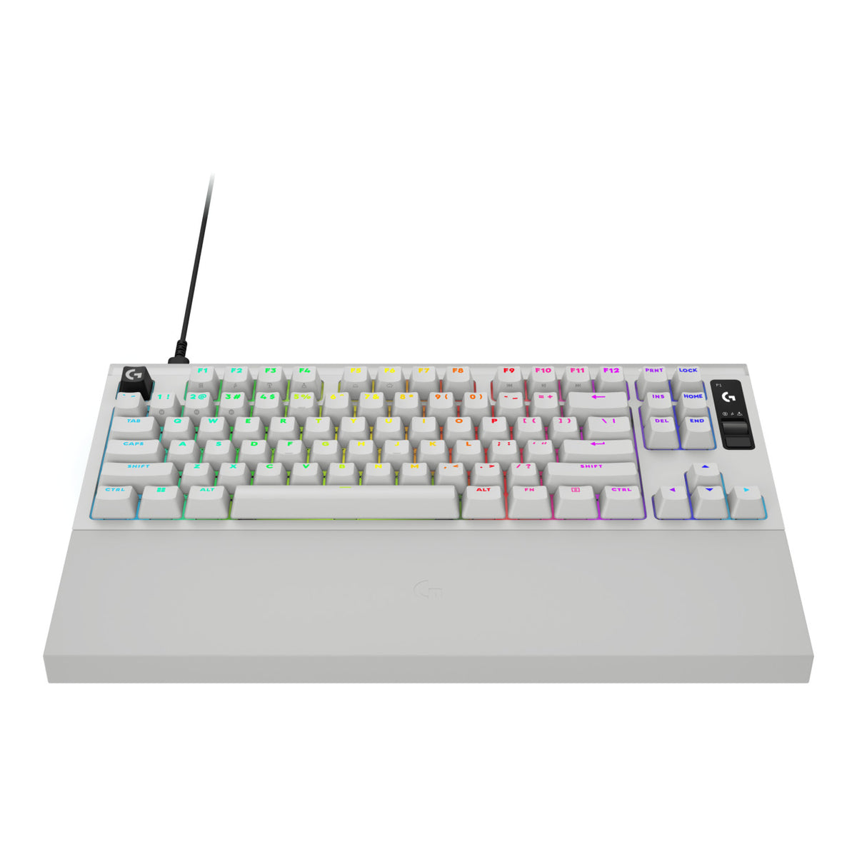 Logitech PRO X2 RAPID TKL Wired Gaming Keyboard White 920-014097