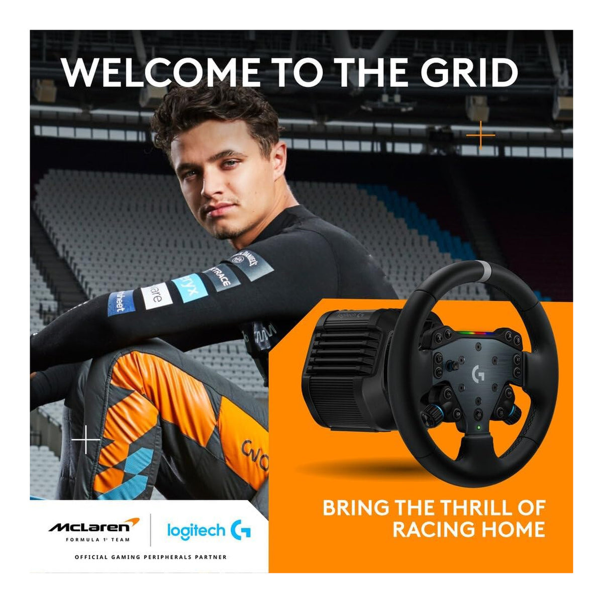 Logitech G RS50 Racing Wheel System PlayStation / PC Black 941-000266