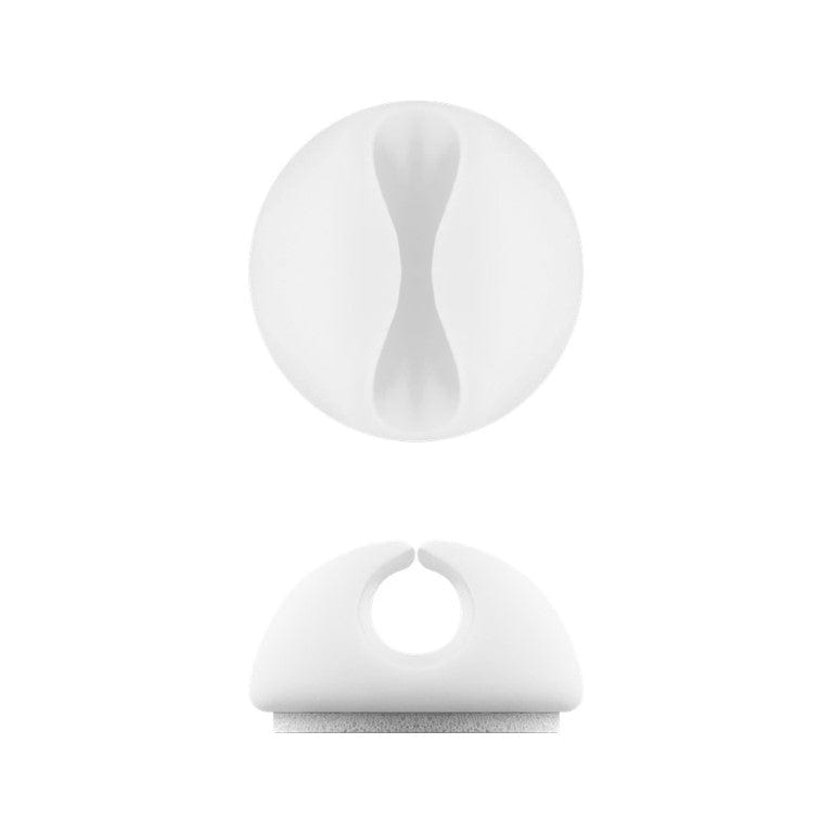 Goobay Cable Management 1-slot 5-piece Set White 95183