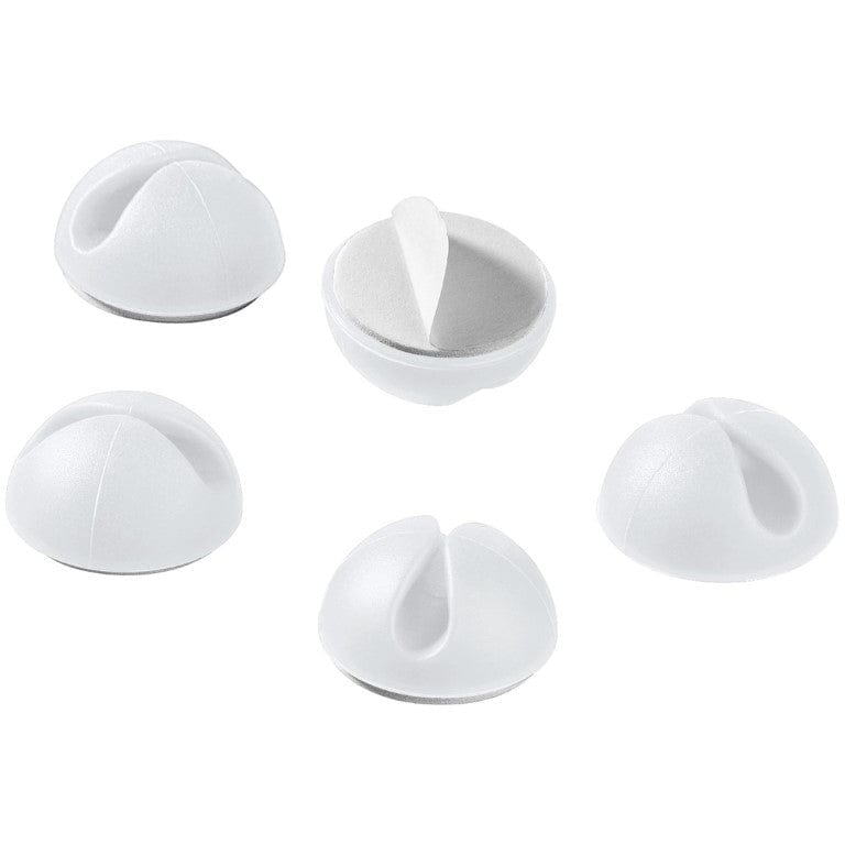 Goobay Cable Management 1-slot 5-piece Set White 95183