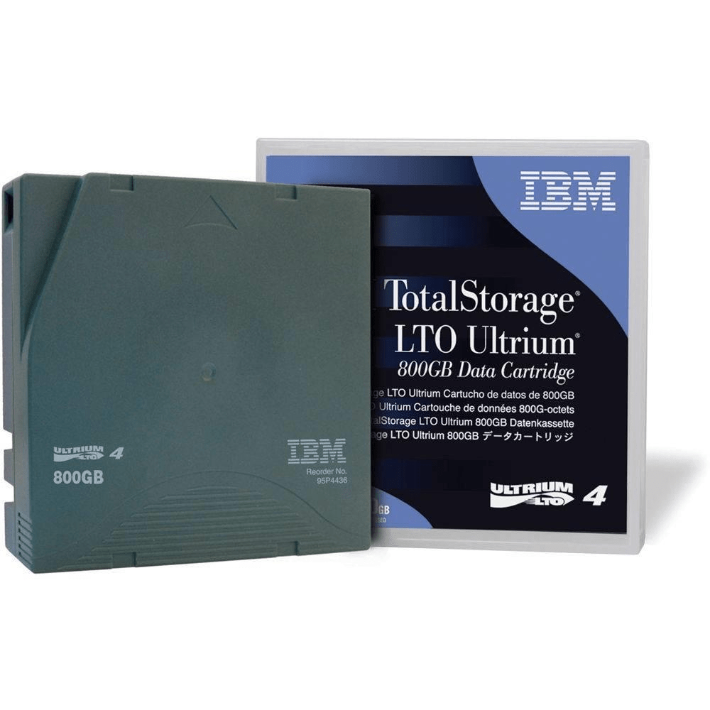 IBM LTO Ultrium 4 800GB/1.6TB Tape Cartridge Blank Data Tape 95P4436