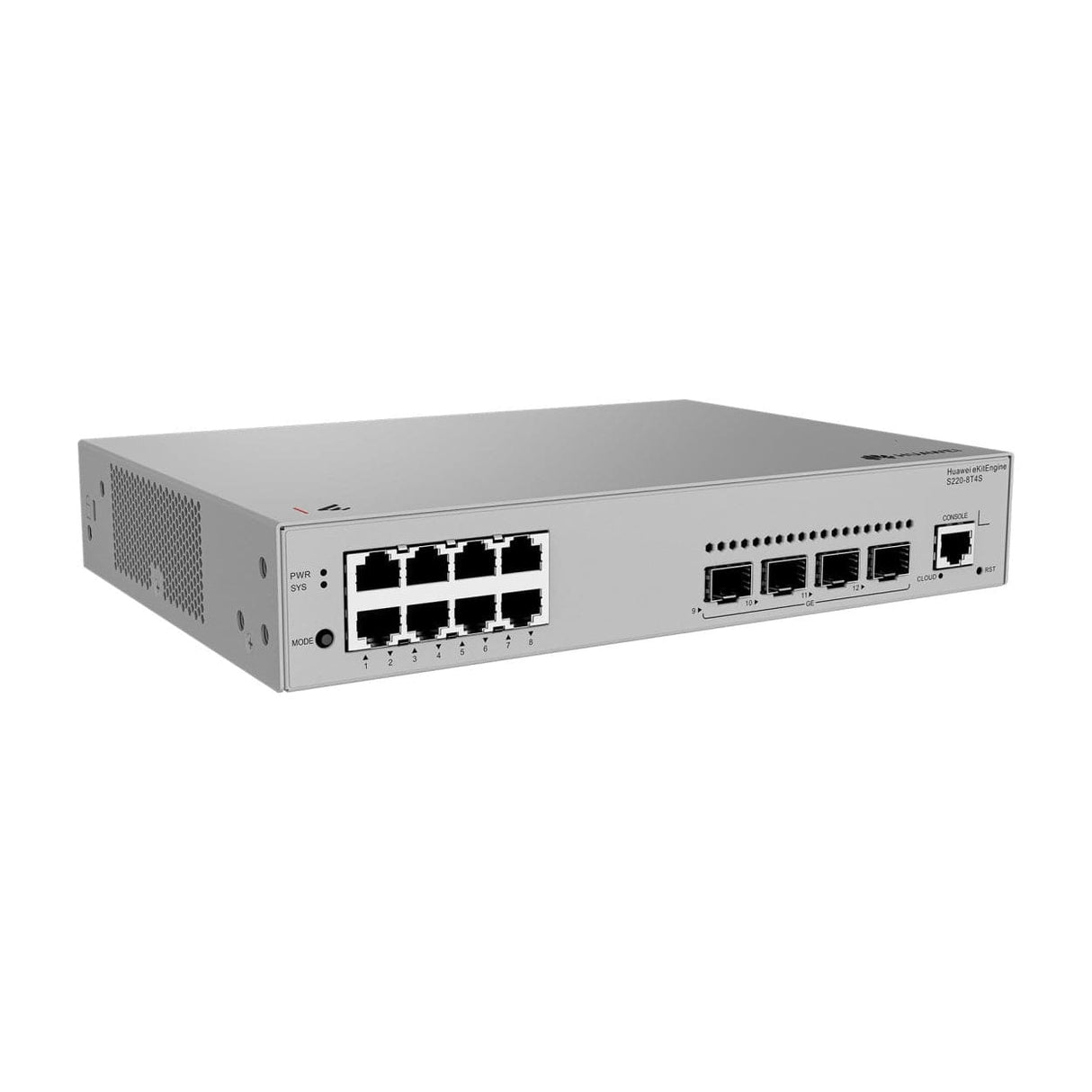 Huawei eKit S220-8T4S Layer 2 8-port 10/100/1000BASE-T 4-port 1GE SFP Managed Switch 98012551