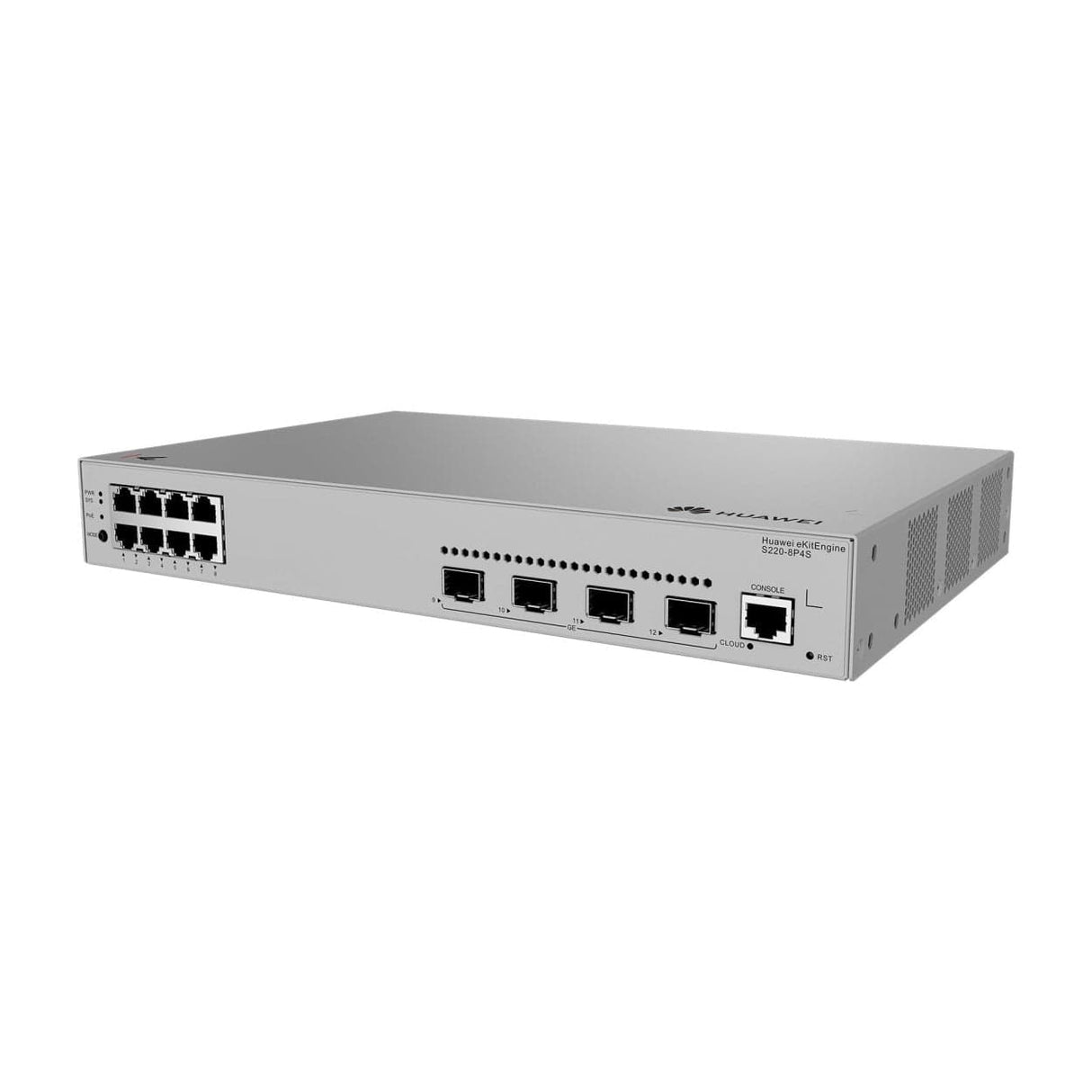Huawei eKit S220-8P4S Layer 2 8-port 10/100/1000BASE-T 125W POE+ 4-port 1GE SFP Managed Switch 98012552