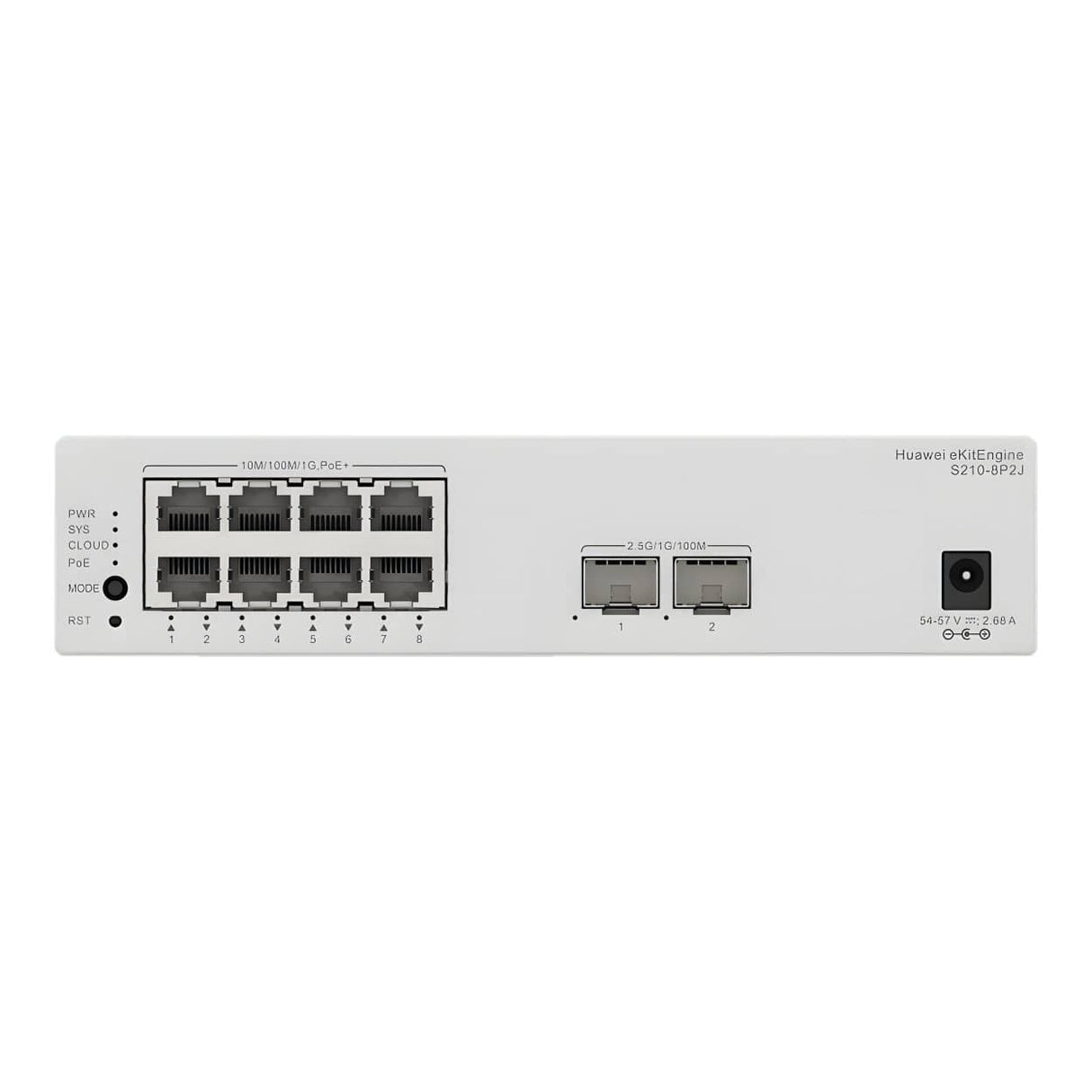 Huawei S210-8P2J 8xGE PoE+ports 2x2.5GE SFP Switch 98012922