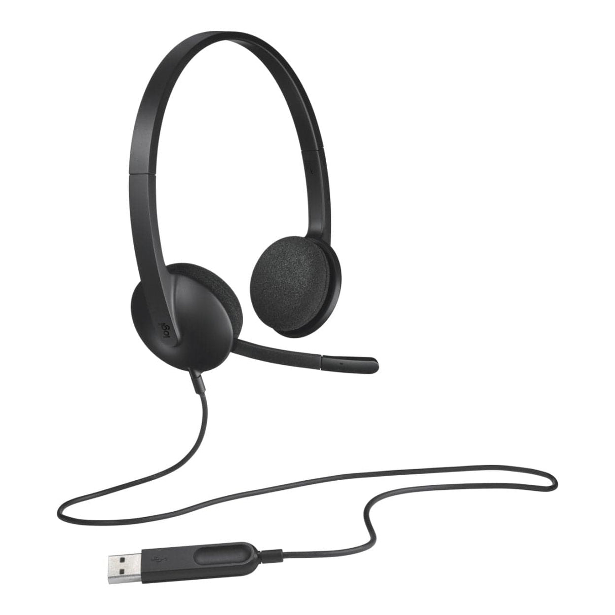 Logitech H340 USB Headset with Noise-Canceling Mic 981-000509
