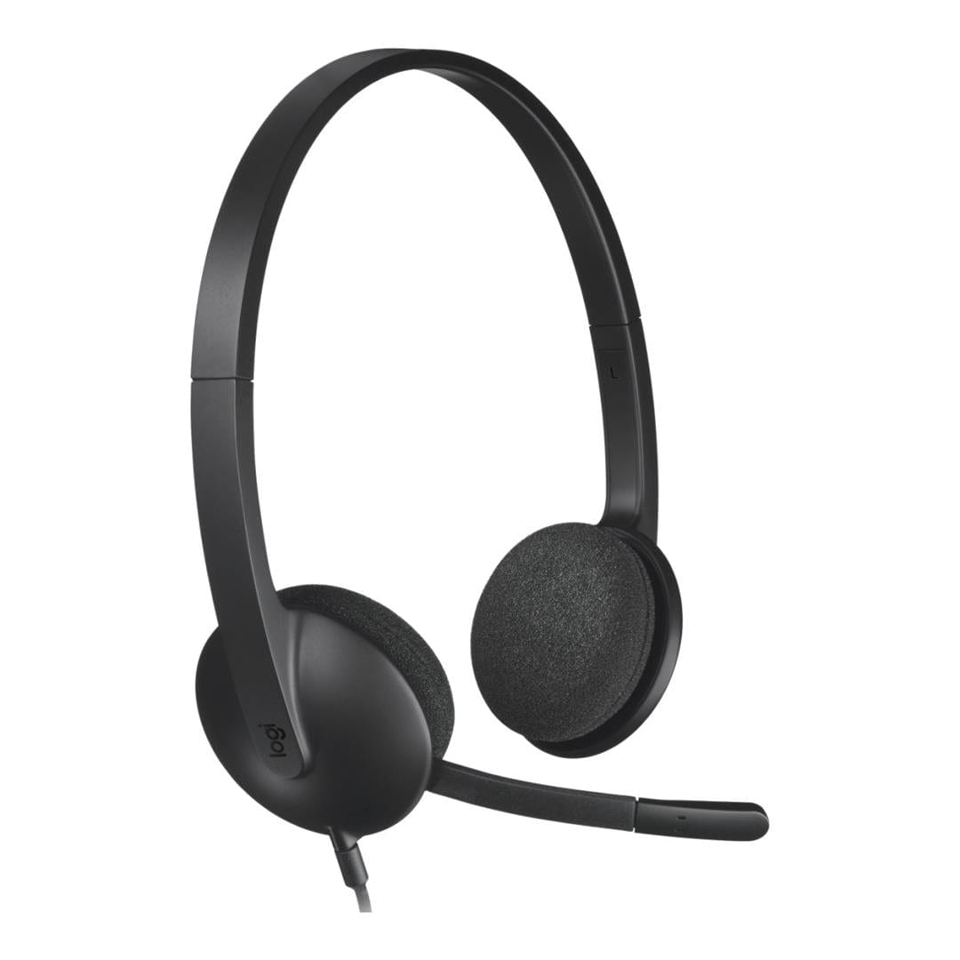 Logitech H340 USB Headset with Noise-Canceling Mic 981-000509